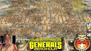 China Infantry 1vs7 Random $10K | Command & Conquer Generals Zero Hour