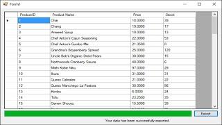 C# Tutorial - How to Export DataGridView To Excel File | FoxLearn