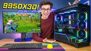 The AMD DREAM MACHINE - 9950X3D & 9070XT Gaming PC Build! | AD