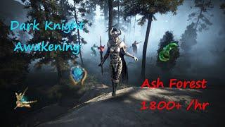 BDO | Ash Forest Dark Knight Awakening 293AP Kutum 1.8k+ /hr (Blue Loot Scroll)