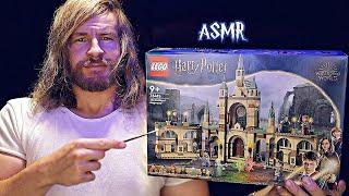 ASMR | Relaxing LEGO Build - The Battle of Hogwarts | FOR SLEEP