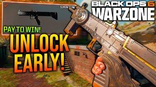 Black Ops 6: SURPRISE WEAPON UPDATE! UNLOCK NEW SIRIN 9MM EARLY! (WARZONE New Weapon)