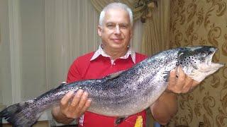 Сухой посол. Малосольная кета, горбуша, лосось ПЕТР СЕВЕР - КУЛИНАРИЯ. ENG SUB