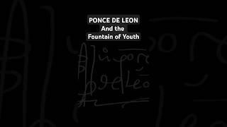 Ponce de Leon and the Fountain of Youth #foreveryoung #eternal #vampire #highlander #shorts