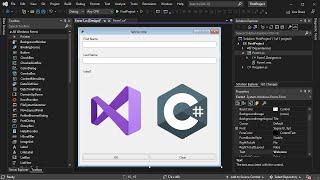 Create Your First C# Windows Forms Application using Visual Studio 2022