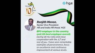 Celebrating 10 Years of HGS Jamaica with Ranjith Menon