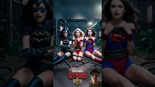 A Giant Rhino Captures Their Girlfriends |  #batman #superman #flash