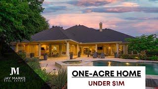 One-Acre Property Under $1M in Flower Mound [SOLD July 2021]