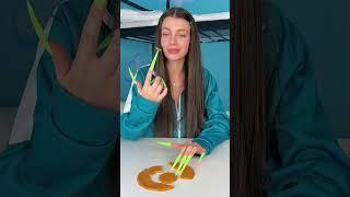 Long Nails in SQUID GAME  #shorts