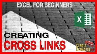 Creating links across worksheets and workbooks in Excel