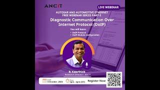 Webinar on the topic DoIP (Diagnostic Communication over Internet Protocol)