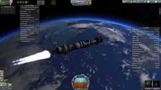 Kerbal Space Program Орбитальная база вокруг Луны