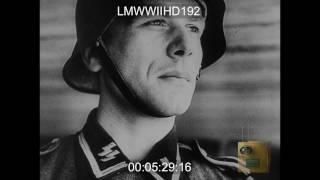 UFA NEWS #668; GERMAN VERSION OF D-DAY, GERMANS RESPOND TO INVASION, UFA REEL GERMAN A - LMWWIIHD192