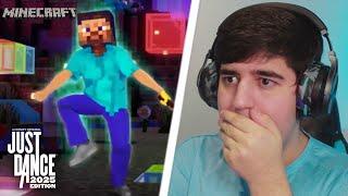 MINECRAFT IN JUST DANCE!? | Just Dance 2025 Reaction | Pigstep - Lena Raine