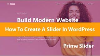 How to Create A Slider in WordPress Using Prime Slider | Elementor Slider addon plugin