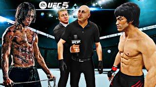 ️ Bruce Lee vs The Vietnamese Chiến Binh  | Who Wins This Epic Duel?  (EA SPORTS UFC 5) (4K HDR)