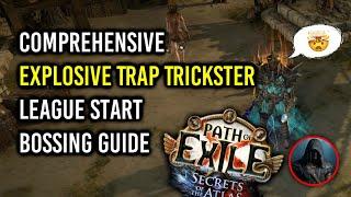 PoE 3.26: Explosive Trap Trickster; Full Guide for League Start Bossing