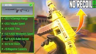 New AS VAL Gunsmith Loadout/Class Setup | Zero Recoil + Fast ADS! Season 4 Cod Mobile