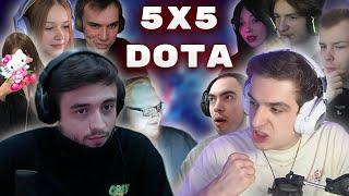 КИШКИ ПРОТИВ СТАКА ЭВЕЛОНА В DOTA 2 | ПЕРВАЯ КАРТА | КИШКИ СКВАД