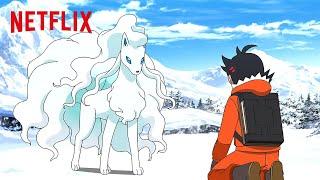 Goh’s Angry Alolan Ninetails ️ Pokémon Master Journeys | Netflix After School