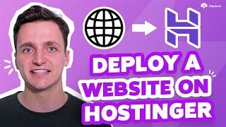 How to Deploy a Website on Hostinger