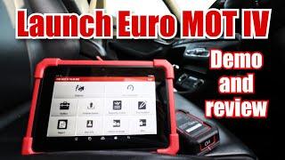 Launch Euro MOT 4 Demo and Review. Best Professional diagnostic tool in my workshop 2024