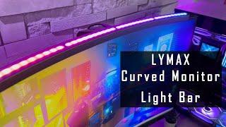 LYMAX Curved Monitor Light Bar Unboxing