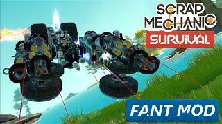 The Cloud Prowler | Scrap Mechanic Survival | Fant Mod