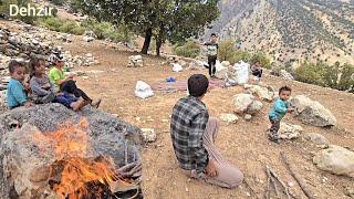 Family trip to the heart of the mountains: a story of oak picking with Aghaqarboun and his children