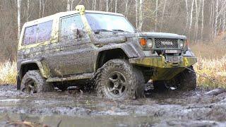 TOYOTA 70 vs MERCEDES G-Class vs NIVA vs UAZ vs GAZ-69 [MUD Off Road]