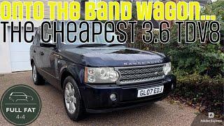 FullFat4x4 jumps on the "I BOUGHT THE CHEAPEST 3.6 TDV8 L322 BANDWAGON!" Part1: Intro to GL07 EDJ