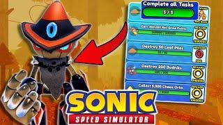 Unlocking SCARECROW GEMERL in Sonic Speed Simulator!