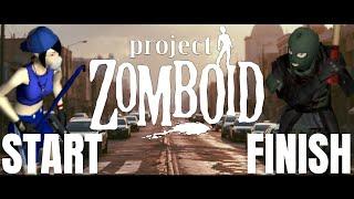 This Apocalypse Will Make Anyone HARD. Project Zomboid Base Reclamation Challenge Pt.1