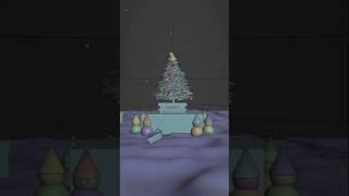 Happy Christmas ( Animation) Making in Blender #blender3d #merrychristmas #christmastree #holiday