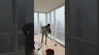 deep clean my NYC apartment with me 🫧 #cleaningmotivation #nyc