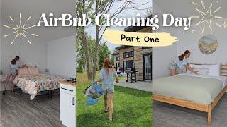 Inside an AirBnb Superhosts 4 Cabin Flip Day Part 1