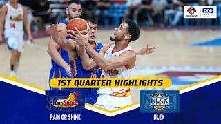 NLEX vs. RAIN OR SHINE | 1ST QUARTER HIGHLIGHTS | PBA Season 49 Philippine Cup