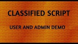 Classified Script – Classified PHP script | Classified Ads Script