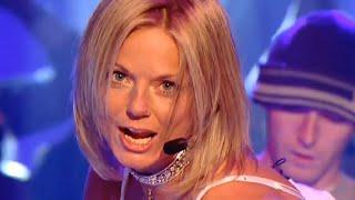 Geri Halliwell - It's Raining Men (Live at TOTP Christmas 2001) • HD