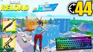 Apex Pro TKL ASMR  44 Kills Solo vs Squads  Satisfying Keyboard OG Fortnite Reload 540 FPS 4K