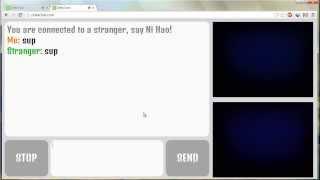 How to build Chat Website like Omegle / Chatroulette