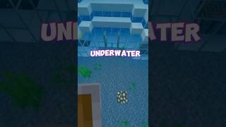 Minecraft Underwater Base #minecraft #minecraftmemes #minecraftshorts #minecraftbuilding