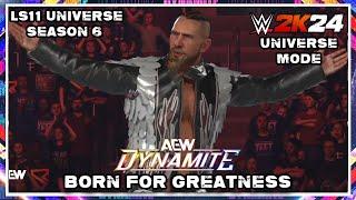 "Born For Greatness"- WWE2K24 Universe Mode