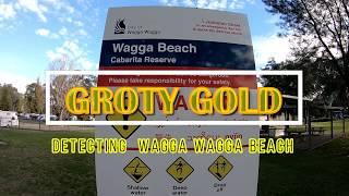 Detecting Wagga Wagga Beach with Minelab X-terra 705
