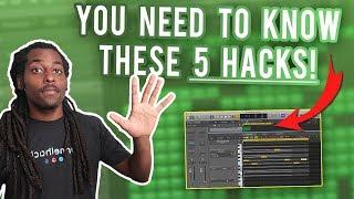 5 MUSIC PRODUCER HACKS IN 5 MINUTES | Logic Pro X Tutorial