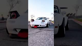 Mazda Miata  Cute White MX-5 #automobile #edit #mazdamiata #jdm #cars #shorts