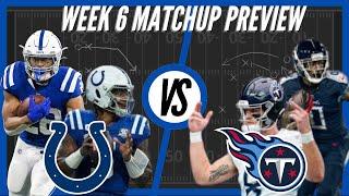 Indianapolis Colts vs Tennessee Titans | Week 6 Preview