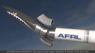 AFRL - Missile Utility Transformation via Articulated Nose Technology (MUTANT) Test Firing [720p]