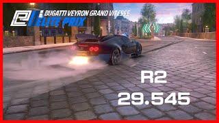 [Asphalt 9] Bugatti Veyron Grand Vitesse Elite Prix Final Round 2 - 29.545