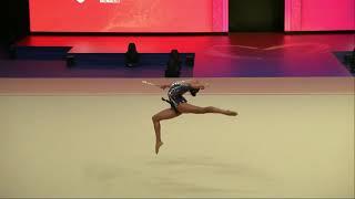 Luana Gomes (ANG) Clubs Qualification 40th FIG Rhythmic Gymnastics World Championships 2023